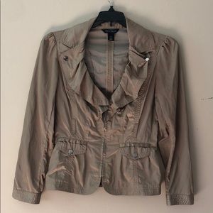 White House Black Market Light Jacket